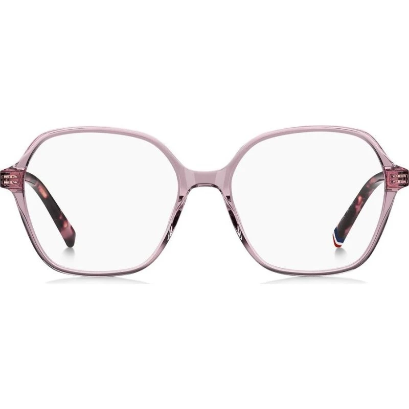 Tommy Hilfiger TH 2293 Gafas de Vista Cuadradas para Mujer - Rosa