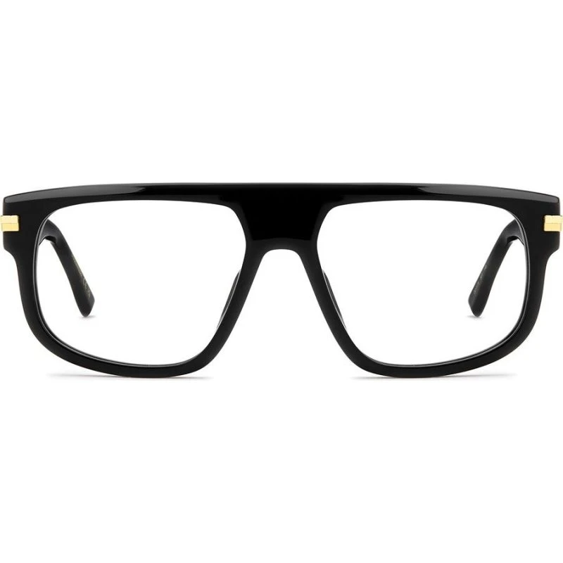 Dsquared2 D2 0179 Gafas de Vista Hombre Rectangular Negras