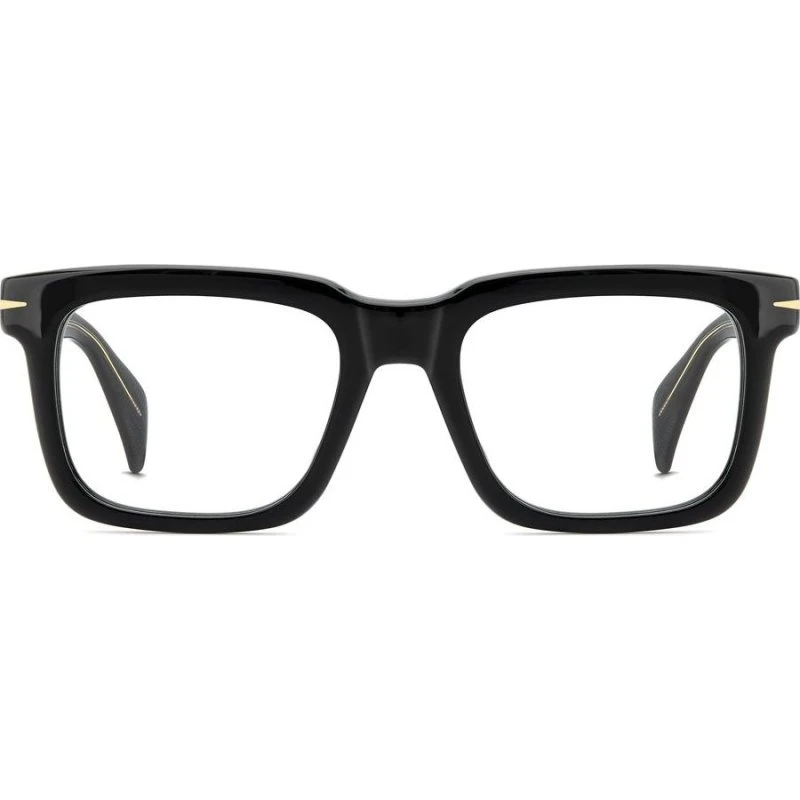 David Beckham DB 1237 Gafas de Vista Cuadradas para Hombre Negro
