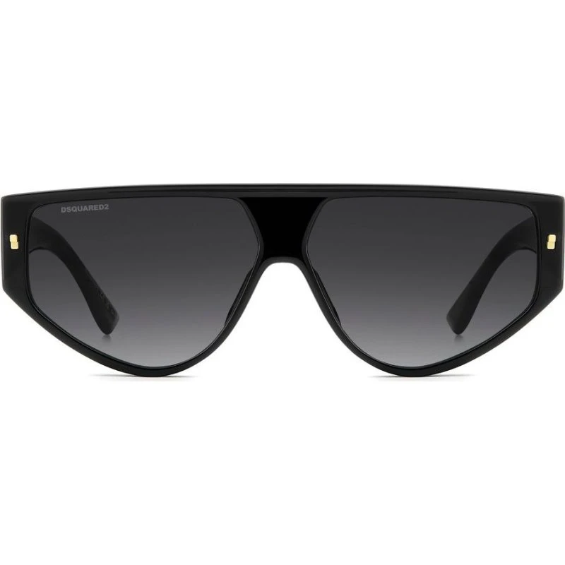Dsquared2 Gafas de Sol D2 0201/S Hombre - Negro/Gris 61mm