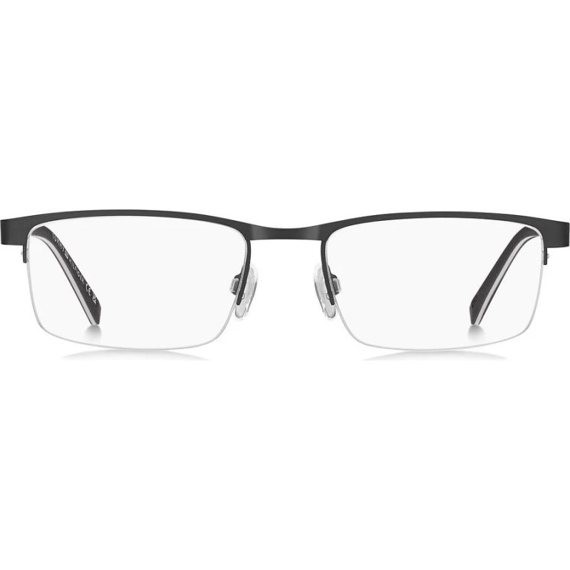 Tommy Hilfiger TH 2322 Gafas de Vista Rectangulares para Hombre - Negro