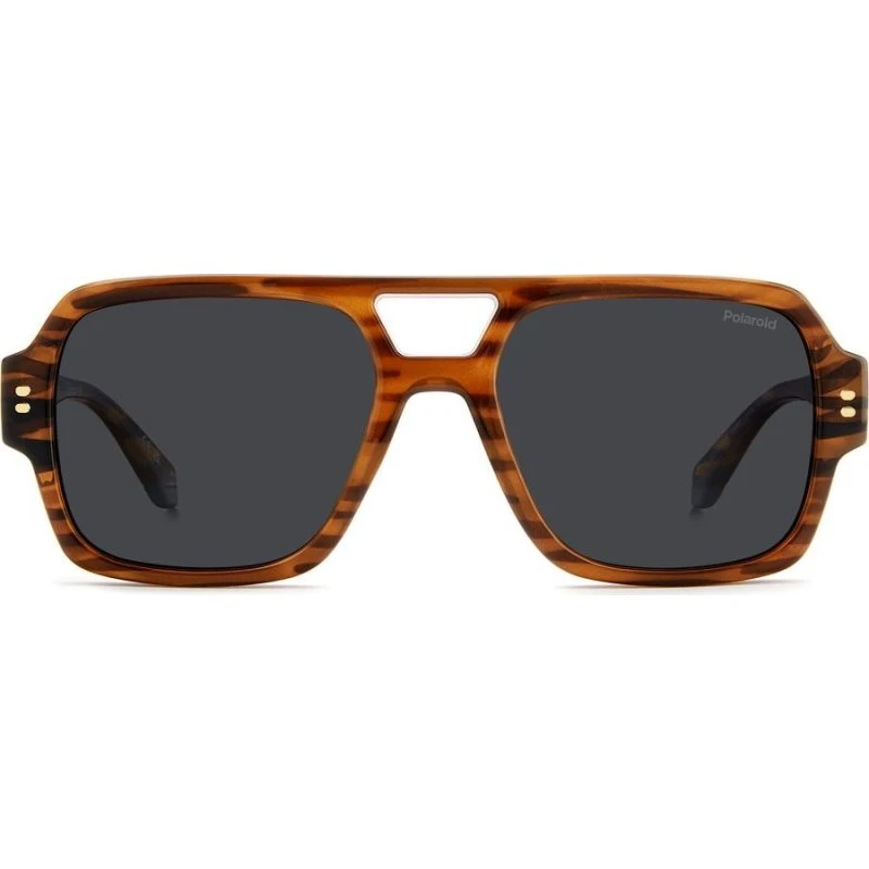 Polaroid PLD 6250/S/X Gafas de Sol Aviador Habano con Lentes Polarizadas