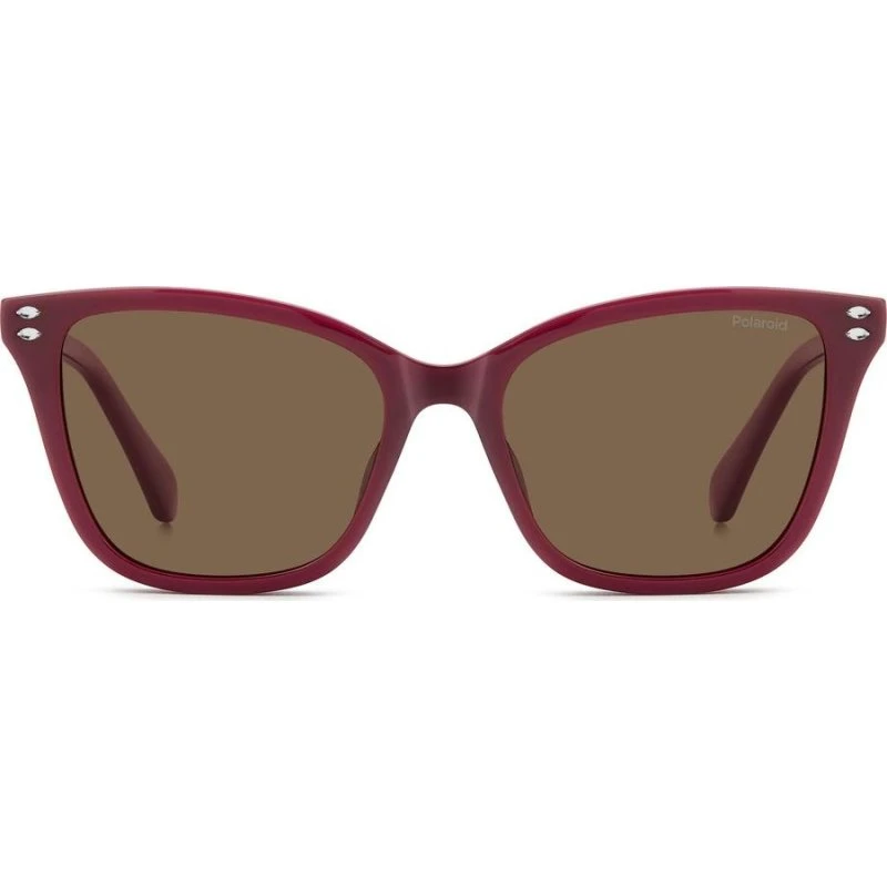 Polaroid PLD D603/C Gafas de Sol Ojo de Gato para Mujer - Rojo