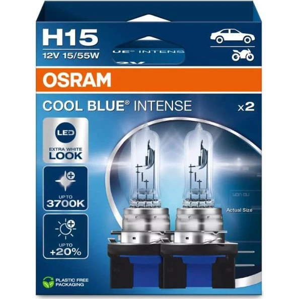 Osram Cool Blue Intense H15 64176CBN-2HB