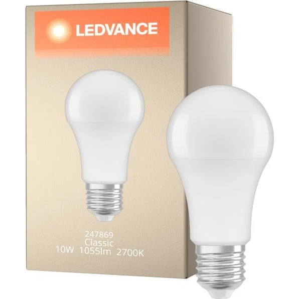 Ledvance Classic LED E27 10W 827 Mate