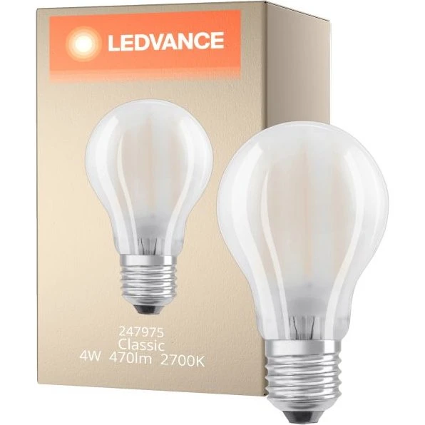 Ledvance Classic A40 4W E27 Mate 2700K