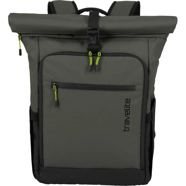 Mochila Travelite M Enrollable Briize Verde