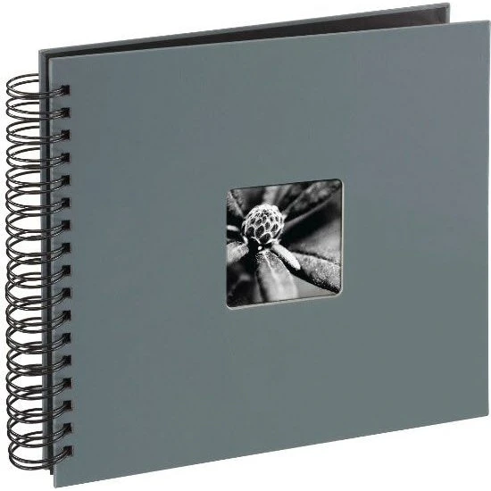 Hama Fine Art Spiral Grey 28x24 50 Pages