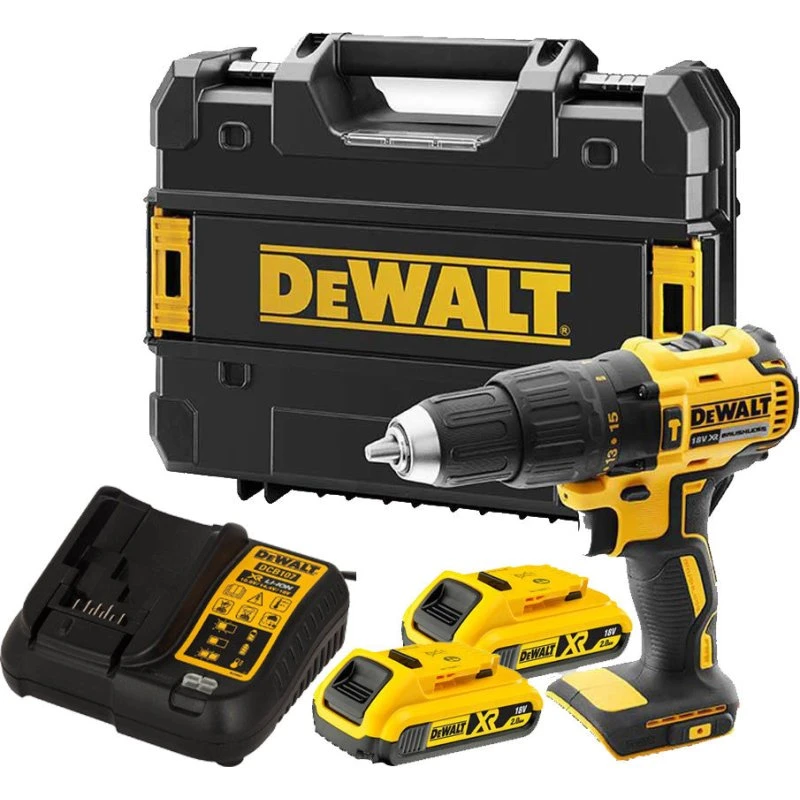 DeWalt DCD778D2T 18V XR Compacto con 2 Baterías 2.0Ah