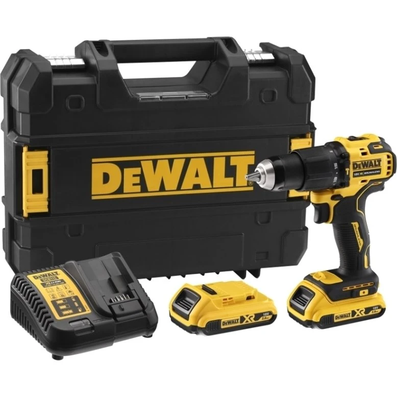 DeWalt DCD709D2T-QW 18V 2,0Ah Taladro Percutor Sin Cable