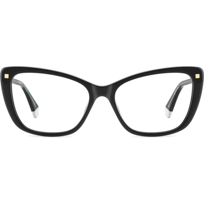 Polaroid PLD D542 Gafas de Vista Rectangulares para Mujer - Negro