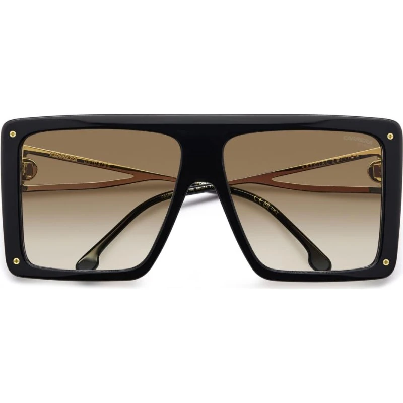 Carrera CA UNICA/SE Gafas de Sol Cuadradas para Mujer - Negro/Marrón