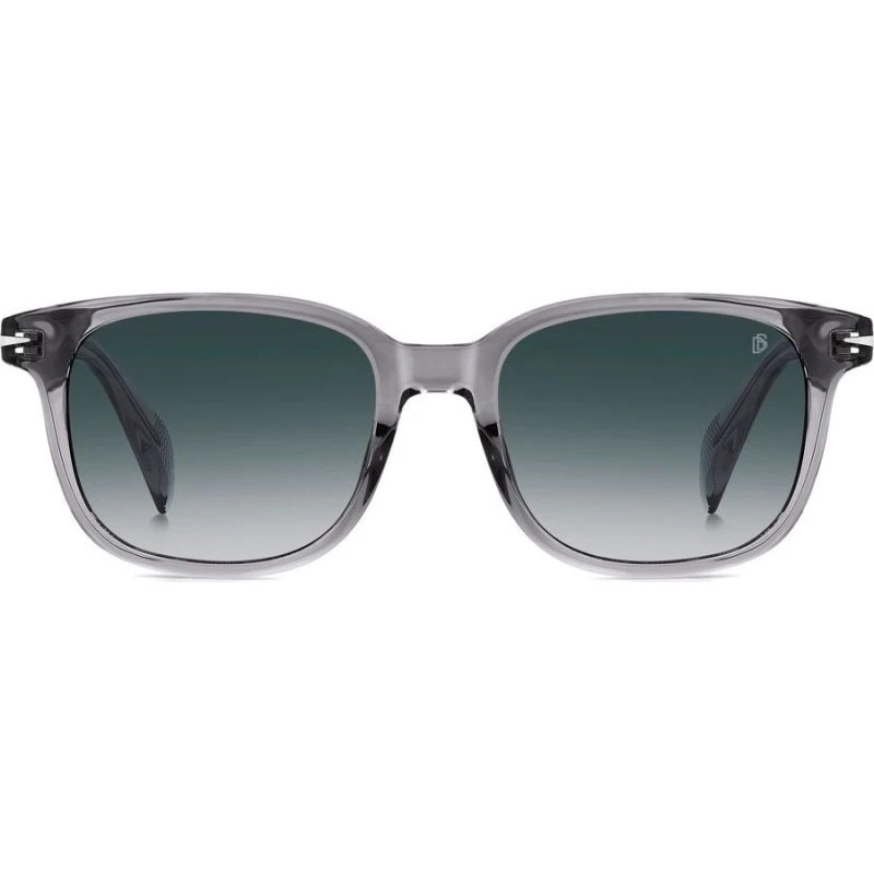 David Beckham DB 1177/S Gafas de Sol Rectangulares Gris y Azul