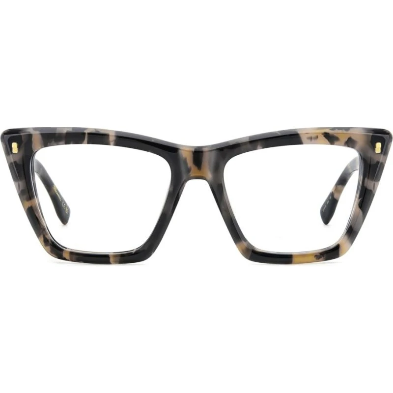 Dsquared2 D2 0172 Gafas de Vista Mujer Geométricas Habano