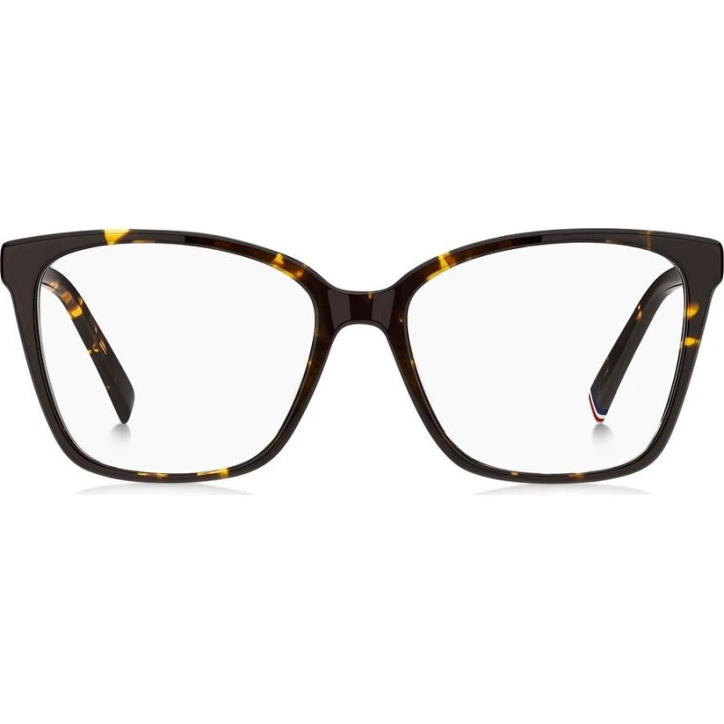 Tommy Hilfiger TH 2227 Gafas de Vista Mujer Rectangular Habano