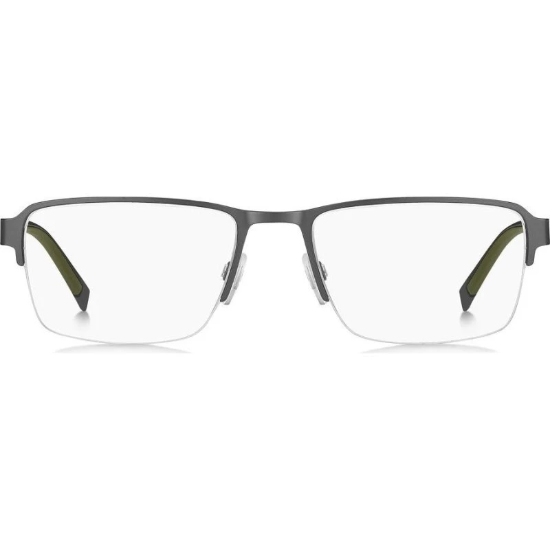 Tommy Hilfiger TH 2197 Gafas de Vista Hombre Gris Rectangulares