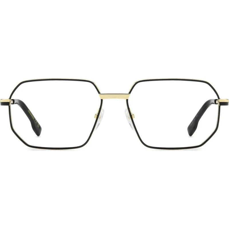 Dsquared2 D2 0158 Gafas de Vista Hombre Oro Geométrico