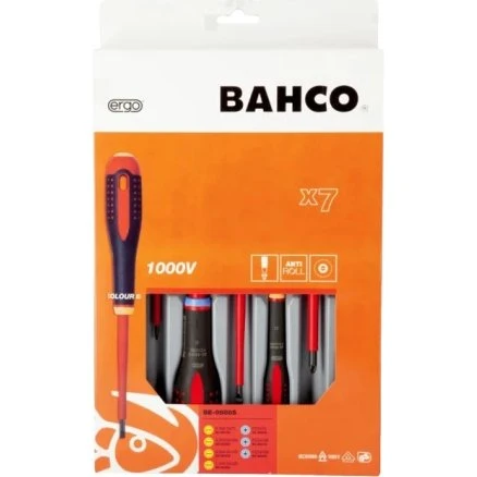 Bahco ERGO Destornilladores Aislados 7P VDE