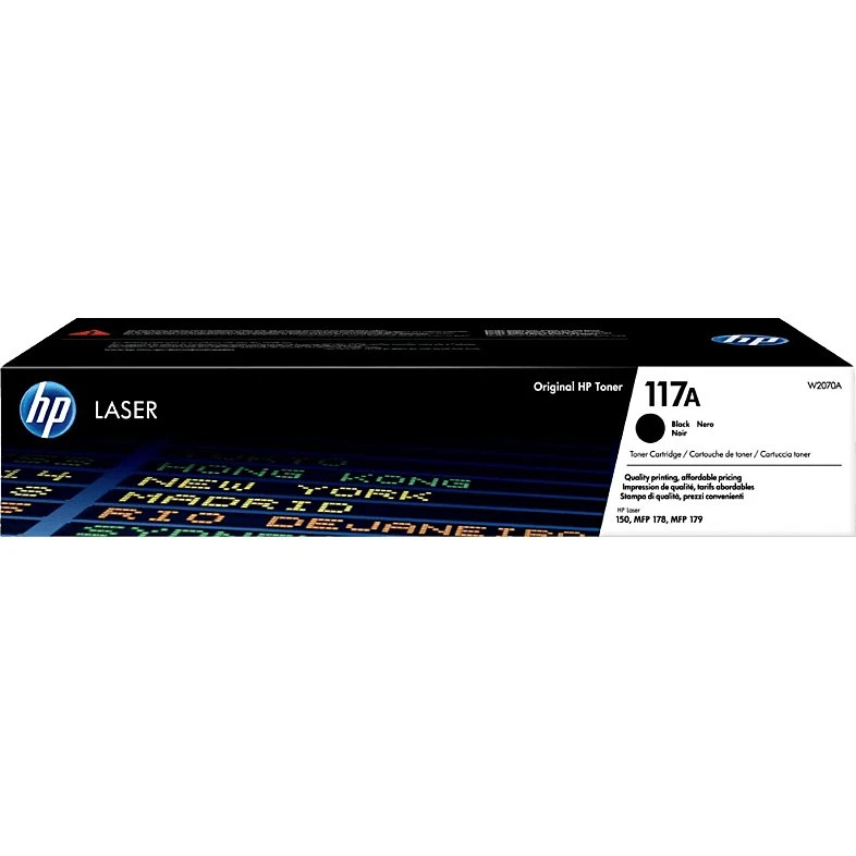 HP 117A W2070A Tóner Negro Original