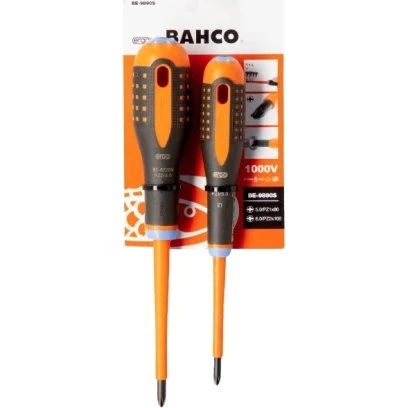 Bahco Ergo 2pcs Destornilladores Aislados VDE