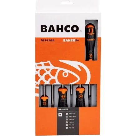 Bahco Fit 6pcs Destornilladores PL/PZ/PH
