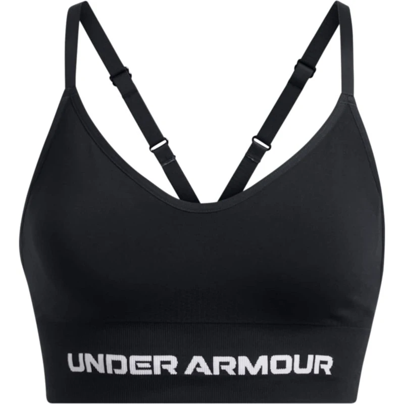 Under Armour Sujetador Deportivo Vanish Seamless Low Bra Negro