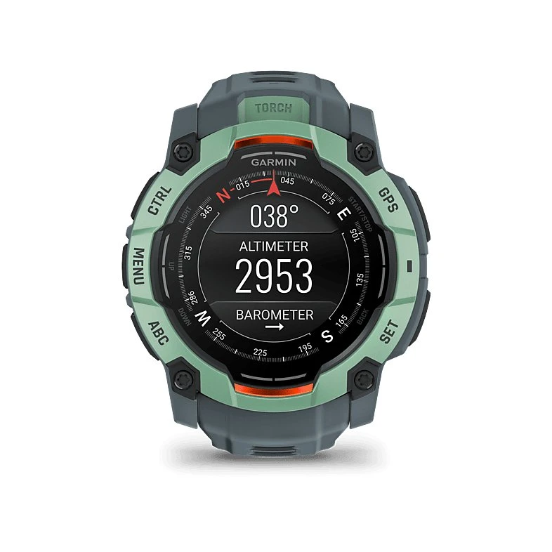 Garmin Instinct 3 Reloj Deportivo Verde 50mm AMOLED