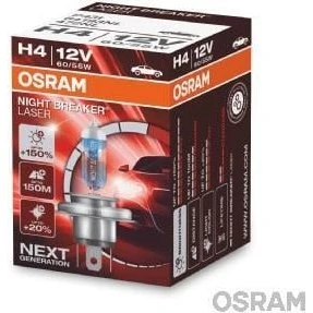 OSRAM H4 Night Breaker Laser 12V 55W