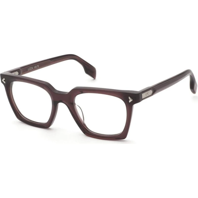 Lozza VL4393M Gafas de Vista Geométricas Marrón Unisex