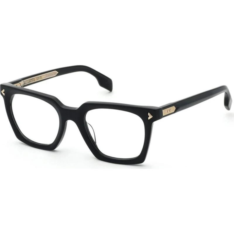 Lozza VL4393M Gafas de Vista Geométricas Unisex en Acetato Negro