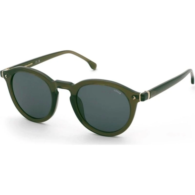 Lozza SL4398 Gafas de Sol Pantos Verde Unisex