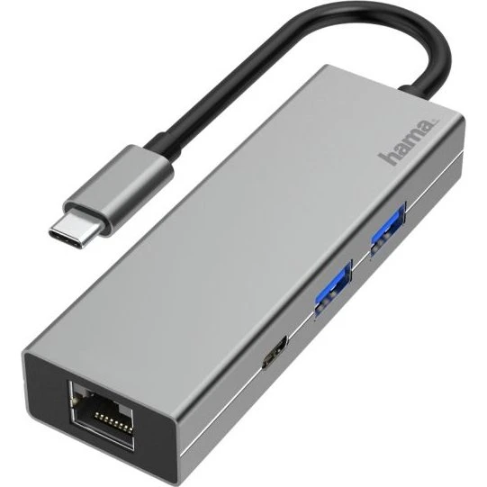 HAMA USB-C Multiportas 4 Puertos