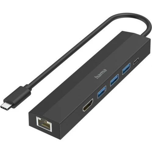 HAMA USB-C Multiport 6 Puertos
