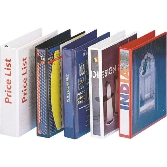 Esselte Essentials Panorama 4 Anillas 16mm Blanco