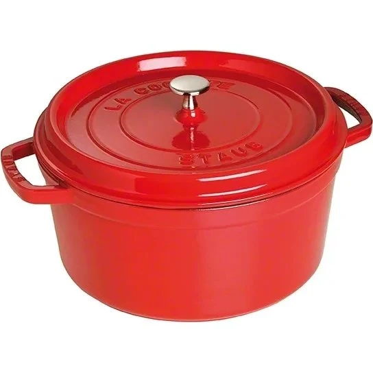 Staub La Cocotte Cocotte 28 cm Cereza Hierro Fundido 6,7 L