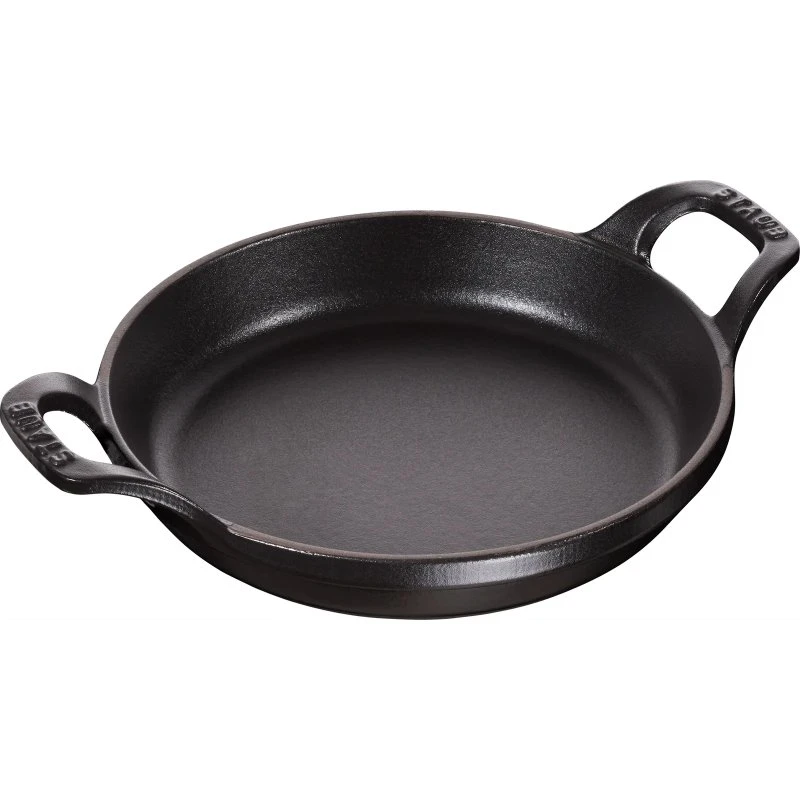 Staub Fuente para horno de hierro fundido 16 cm Negro