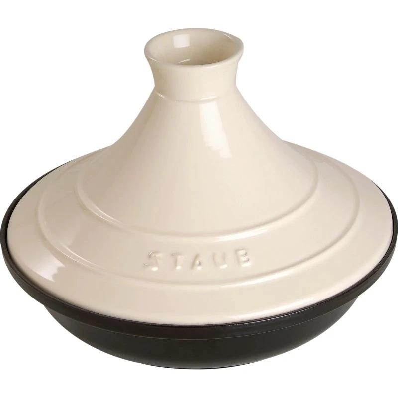 Staub Tajine de Hierro Fundido 28 cm - Crema