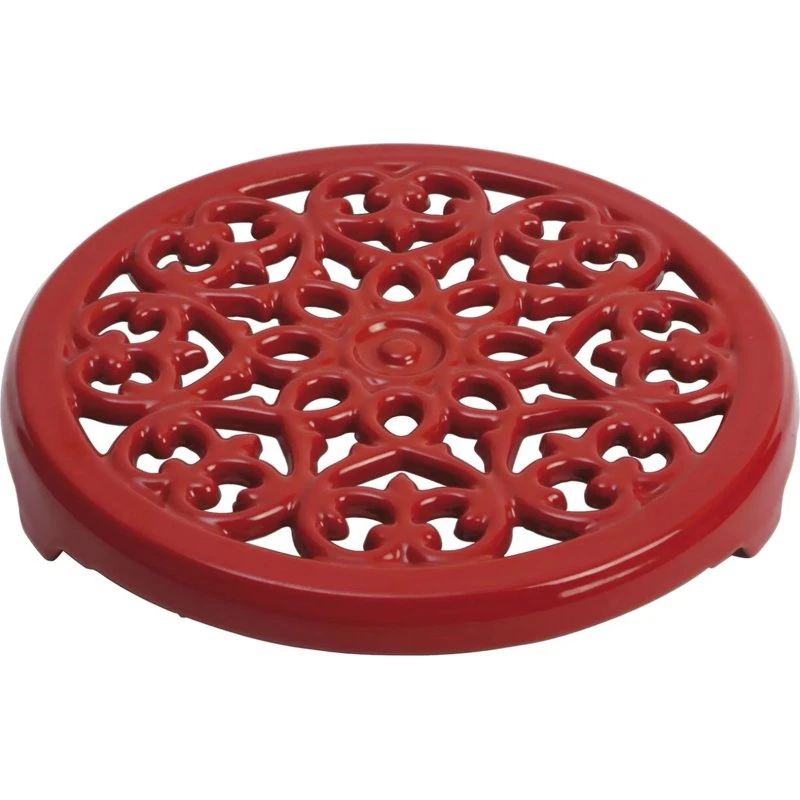 Staub Salvamanteles Lilly de Hierro Fundido, 23 cm, Cereza
