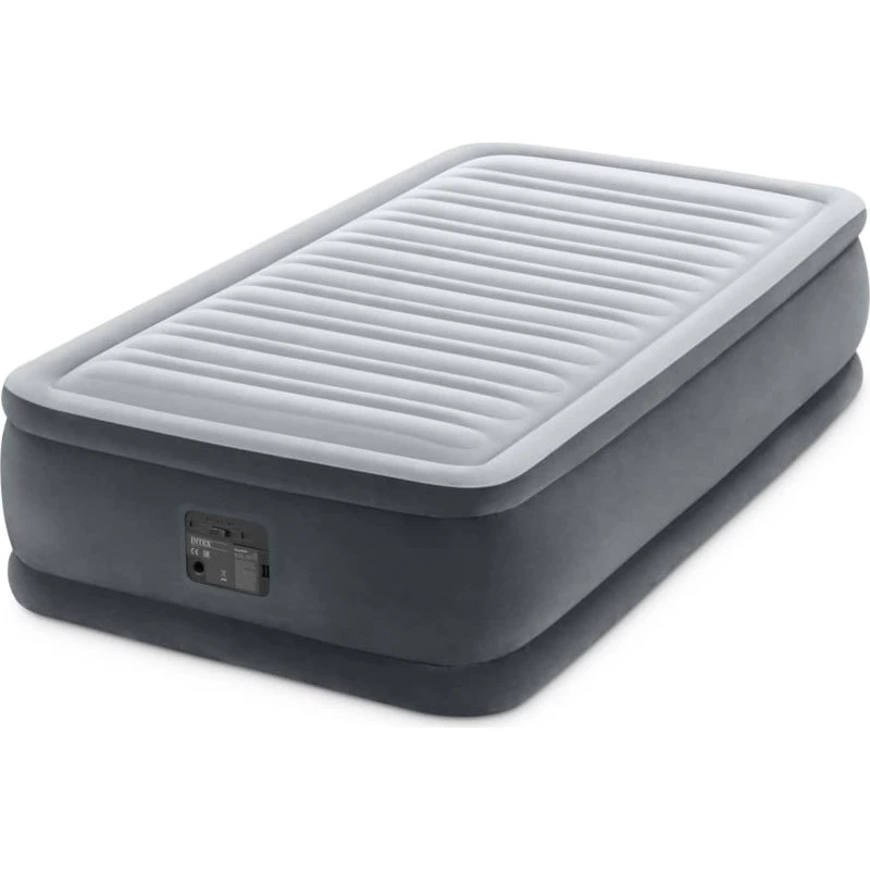 Intex Colchón Hinchable Individual 99x191x46 cm Gris