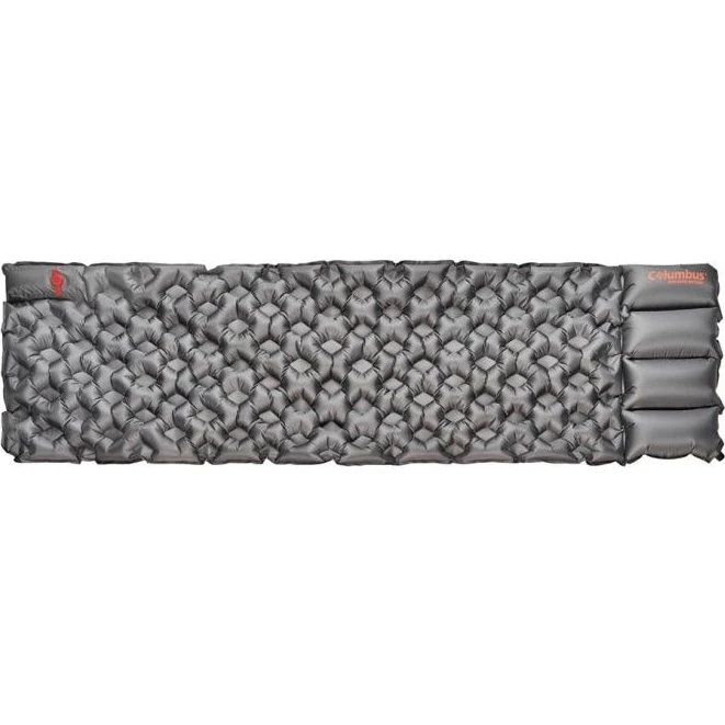 Columbus ALPS Gris - Colchoneta Hinchable con Bomba