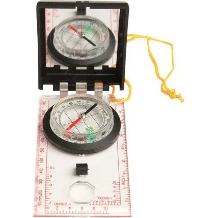 Mil-Tec Kartenkompass M.Abdeckung con Espejo