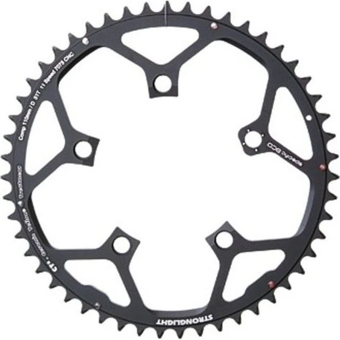 Stronglight CT2 48 Dientes Negro Campagnolo