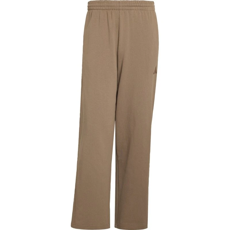 Adidas Sportswear Pantalón Holgado de Felpa Light en Color Khaki